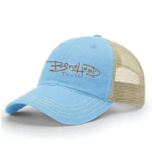 Bonehead Tackle Cap (Richardson 111) Baby Blue/Khaki