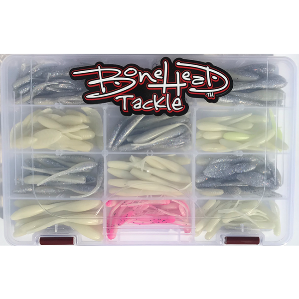 Bonehead Tackle Kit Esche Acqua Trasparente Per Crappie - Freshwater BHTPCW