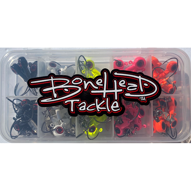 Bonehead Terminal Tackle Pack (BX 1/8 Jig Heads) - Bonehead Tackle