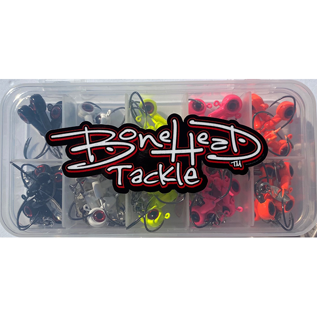 Bonehead Tackle Terminal Tackle Pack BX 1/8oz Jigheads SKU - 320738