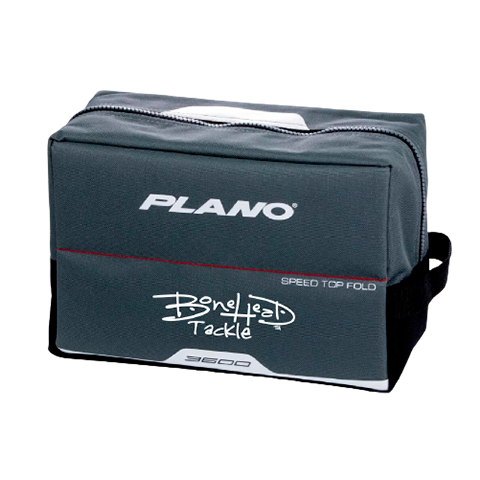Plano 3600 series speed bag with bonehead tackle logo