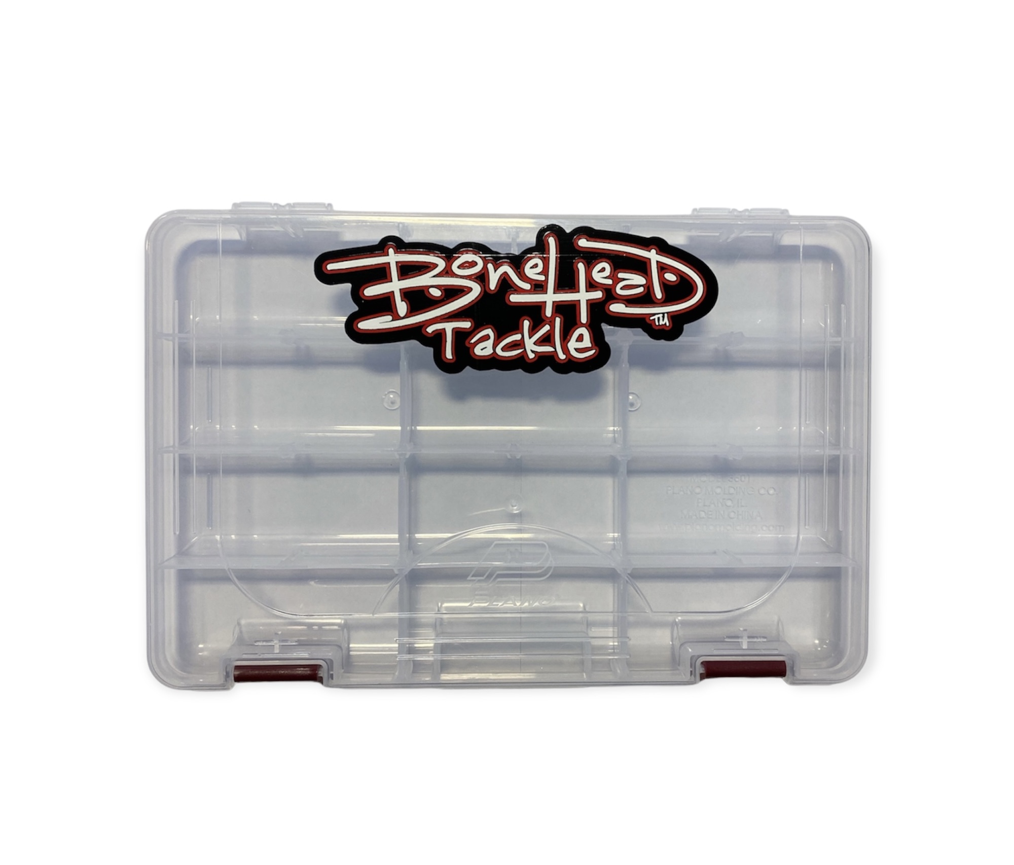 Plano 3601 Tackle Box with Bonehead Tackle Logo - Bonehead Tackle