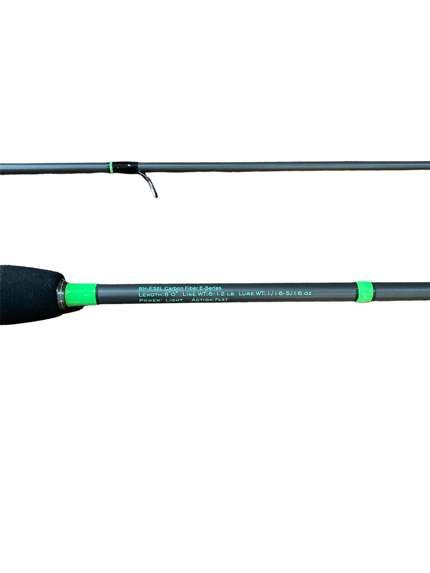 8' E-Series Carbon Fiber Spinning Rod - Bonehead Tackle