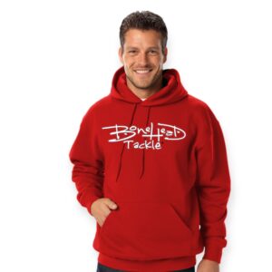 Bonehead Tackle Hooded Sweatshirt (Red)