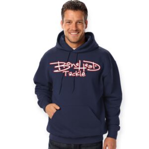 Bonehead Tackle Hooded Sweatshirt (Navy Blue)